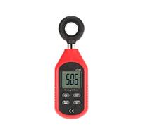 Luxómetro Portátil, Medidor de iluminancia, UV Probador de irradiancia, iluminador digital de medidor de luz, instrumento de medición de temperatura ambiente de mano,Precisión Reacciones Rápidas
