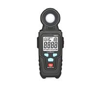 Luxómetro Portátil, Medidor de luz 100,000 Lux Medidor de luz de luz digital Medidor de luz digital Medidor de temperatura ambiente de mano, adecuado for sala, supermercado, granja, sensor de luz ambi