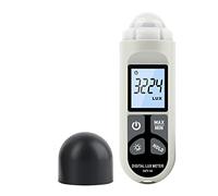 Luxómetro Portátil, Medidor de luz digital 0.1-200,000 lux digital LCD Medidor de luz de bolsillo lux/Fc Medidor Tester Medidor de luz Sensor Medidor de luz,Precisión Reacciones Rápidas