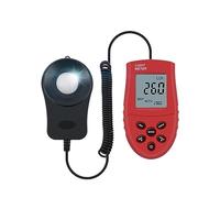 Luxómetro Portátil, Medidor De Luz Digital 200,000 Luxmeter Lux/FC Meters Luminómetro Fotómetro Medidor De Luz 3 Rango, Amplia Gama de Aplicaciones