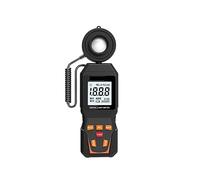 Luxómetro Portátil, Medidor De Luz Digital MAX 200,000Lux Luxmeter Luminancia Lux FC Prueba Iluminómetros Fotómetro Auto LCD Illuminómetro