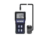 Luxómetro Portátil, Medidor digital PAR de espectro completo, sensor cuántico, actividad fotosintética IP68 for acuarios, arrecifes, plantas, probador PPFD, pantalla LCD,Precisión Reacciones Rápidas