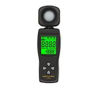 Luxómetro Portátil, METER DE LUZ 0~200000LUX METER DE LUZ DE LUZ MEDIDOR DE POLSCER LUZ METER LUX/FC METER DE LUZ TESTER ANTICULO AMBIENTAL PERSECTO GRIS PODER DE POTENCIA SOLAR,Precisión Reaccio