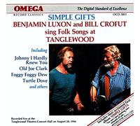 Luxon, Ben - Simple Gifts: Folk Songs Live at Tanglewood