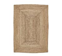 LUXOR - Alfombra natural Salo - Alfombra de yute boho hecha a mano - 60 x 110 cm