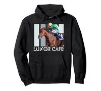 Luxor Cafe Caballo, Carreras de caballos, Del Mar, Santa Anita, Caballos Sudadera con Capucha