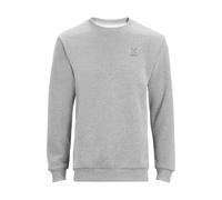 Luxor| Hombre | Sudadera sin Capucha | Sudaderas | Ligera | Trekking | Hiking | Urbano | Viaje | Adulto (FR/ES, Letras, L, Regular, Regular, Gris)