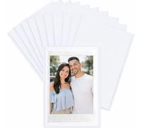 Luxoraiova 10PCS Marco de Foto Magnético para Refrigerador, 9,3 x 6,4 cm, Marcos de Fotos Mini Compatible Polaroid Fujifilm Instax Mini 11/9/8, Postal(Blanco)