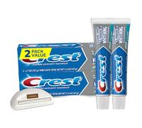 LUXPAKS Squeezer Compatible with Cavity & Tartar Protection Toothpaste, Whitening Baking Soda & Peroxide, 5.7 oz, Pack of 2