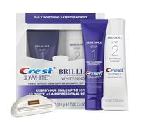 LUXPAKS Toothpaste Squeezer Compatible with CRST 3D White Brilliance 2 Step Kit - Deep Clean Toothpaste (4oz) + Teeth Whitening Gel (2.3oz) - Advanced Whitening and Deep Clean System