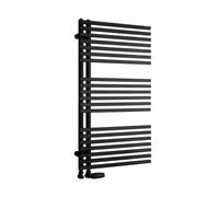 Luxrad Typ E radiador de baño decorativo 88.3x50 cm negro TPE088305009005MAT