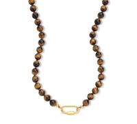 LuxSep Collar de piedras preciosas naturales para mujer, collar de cuentas