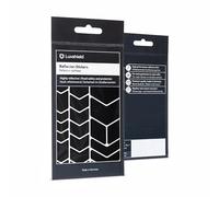 Luxshield Juego de Adhesivos Reflectantes Chevrones para Bicicleta Scooter Cochecito - reflectores Bicicleta - reflectores niños