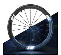 Luxshield Pegatinas Reflectoras para Bicicletas - Flash Arrow - Juego de 12 para Llanta de Bicicleta de Alto Perfil - Pegatinas para Llanta de Bicicleta de Foil