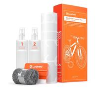 Luxshield Película Protectora de Pintura para Bicicleta de Montaña, BMX, Carretera, Trekking, etc. - Conjunto para Cuadro de 21 Piezas contra Golpes de Piedras - Transparente y Autoadhesivo