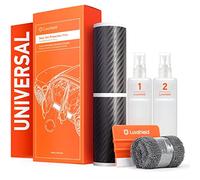 Luxshield Protector Umbrales Puertas de Coche - Juego Universal Talla S - Accesorios vinilos para Puertas Adhesivo Carbono