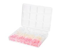 Luxshiny 1 Caja Kit de Decoración para Uñas Perlas y Amuletos 3d de Abs, Resistente al Desgaste, para Oficina y Salidas, Accesorios Kawaii para Mujeres