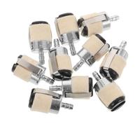 Luxshiny 10 Filtros de Combustible para Motosierra de Metal y Lana, Repuesto Compatible 52/58, Filtro de Recambio para Herramienta de Filtrado de Combustible en Jardinería y Exterior