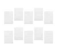 Luxshiny 10 Unidades Cuaderno Papel Blanco de Doble Cara y Líneas Punteadas para Ejercitar Escritura en Inglés para Adecuado para Actividades Creativas y Ejercicios de Caligrafía