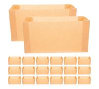 Luxshiny 100 hojas de papel antiadherente para moldes de pan, papel para