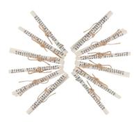 Luxshiny 12 Piezas de Pergaminos de Mezuzá para Puerta Principal, Rollos de Bendición Judíos Tradicionales, Símbolos Religiosos Israelíes para Decoración del Hogar y Protección Espiritual