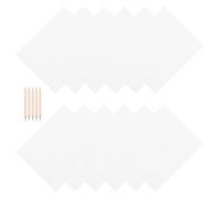 Luxshiny 1juego Papel de Transferencia de Grafito Papel de Calco Transparente Stylus Doble Punta para Trazar Madera y Piedra para Dibujo Grabado y Artesanía