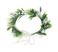 Luxshiny 1Pieza Guirnalda de Margaritas de Simulación para Decoración de Hogar Accesorio de Fiesta y Boda como Diadema de Novia o Adorno Floral Ligera y Duradera