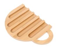Luxshiny 1pieza Soporte de Madera para Cápsulas de Café Vertical Organizador Estable y Compacto para Cocina Exhibidor para Casa Oficina y Restaurante Compatible con Varias Cápsulas