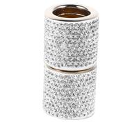 Luxshiny 2 Piezas Anillo de Reposacabezas de Coche Gemas de Imitación Decoraciones Brillantes para Coche de Adornos para Reposacabezas