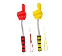 Luxshiny 2 Piezas Bastón Telescópico de Dedo con Mango para Aula Extensible y Ergonómico para Presentaciones y Enseñanza