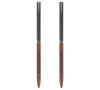 Luxshiny 2 Piezas Bolígrafo para Uñas Mango de Madera y Plástico, Pincel Fino para Uñas Función de Dibujo Lineal, Adecuado para Salón Profesional de Manicura