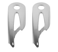 Luxshiny 2 Piezas Cubierta de Cadena para Bicicleta Semiencerrada | Protector para Plato y Cadena, Diseño Estable, Acceso Fácil para Mantenimiento, Uso en Trayectos y Ciclismo