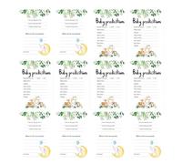 Luxshiny 20 Tarjetas de Predicción para Shower, Juego para Revelar el Género del Ñiño, Tarjetas para Fiesta de Revelación de Género, Accesorios para Celebración Infantil