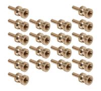 Luxshiny 20 Unidades Tornillo de Metal Compatible Estructura de Tuerca de ala para Ajuste Suave para Tren de Aterrizaje de Avión RC Sistemas Eléctricos y Mecánicos