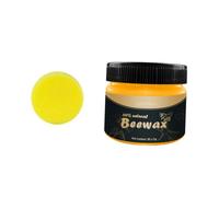 Luxshiny 2pieza Cera De Abejas Natural Para Muebles y Suelos De Madera Kit Con Barras De Pulimento Hidratante y Esponja Protección y Reparadora Contra Grietas Cuidado Orgánico Para Madera