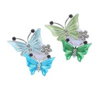 Luxshiny 2piezas Clips De Ventilación De Para Aire Acondicionado Accesorios De Perfume Para Automóviles Decoración Elegante y Práctica