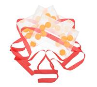 Luxshiny 3 Juegos Juego de Pelota de Twerking Interactivo, Juego de Fiesta, Plástico, Naranja, , Fácil de Aprender, Mejora la Coordinación Física, para Fiesta y Diversión en Familia