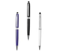 Luxshiny 3 Lápices Capacitivos Multifuncionales para Pantalla Táctil, Metálicos, Tamaño Compacto, Colores, Lápiz Óptico para Teléfono y Tablet, Adecuado para Dibujo y Navegación