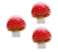 Luxshiny 3piezas Clip Decorativo De Ventilación Para Automóviles Ambientador Diseño De Setas Fácil Instalación y Uso Accesorio Para Aire Acondicionado Del Coche