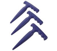 Luxshiny 3piezas Herramientas Manuales de Jardinería Robustas con Mango Ergonómico para Plantar Hortalizas y Flores Perforadora de Suelo para Trasplante y Siembra Fácil de Bulbos y