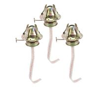 Luxshiny 3piezas Lámpara De Queroseno Retro Quemador De Repuesto De Ajustador De Metal y Soporte De para Uso De Emergencia Interiores