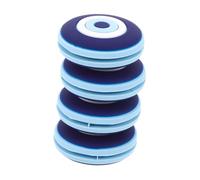 Luxshiny 4 Piezas Amortiguador de Raqueta de Tenis, Antivibrador Tenis Redondo de Silicona, Ligero y Reductor de Ruido, para Juniors y Adultos, Partidos y Entrenamiento