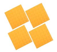 Luxshiny 4 Piezas Baldosa Táctil para con Discapacidad Visual Diseño Antideslizante Uso Interior y Exterior Bloques de Pavimento para y Áreas Públicas Resistentes la