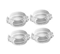 Luxshiny 4 Piezas Cubiertas de Pomo de Puerta de Seguridad para Niños Seguros para Puertas y Bebe Cierres de Seguridad para Niño Modernas y Versátiles para Hogares
