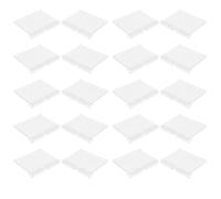 Luxshiny 50piezas Porta Etiquetas Transparente Soporte para Carteles Pvc Resistente para Estantes y Cestas Tiendas Supermercados