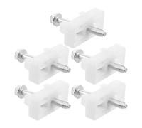 Luxshiny 5piezas Clips de Sujeción para Altavoces con Arandelas Aislantes Tornillos de Montaje para Panel de Audio de Coche Kit de Hardware Compatible con Honda Instalación Segura Daños
