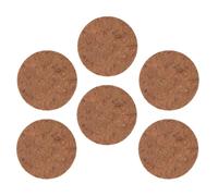 Luxshiny 6 Piezas Cama Redonda para Aves de Fibra Natural, Mantén la Forma y Minimiza Huevos Rotos, Adecuado para Jaulas de Mascotas y Aviarios en Verano