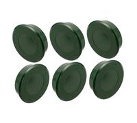 Luxshiny 6 Piezas Funda para Hoyo de Golf Verde de Plástico Apariencia Profesional y Portabilidad Adecuado para Entrenamientos y Torneos de Putting