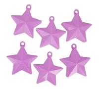 Luxshiny 6 Piezas Pesas para Globos Forma de de Ajustables y Reutilizables para Decoraciones de Fiestas Peso Seguro para Globos para Cumpleaños Bodas y Celebraciones