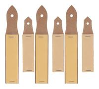 Luxshiny 6 Placas de Papel de Lija para Afilar Lápices, Set de 3 Grandes y 3 Pequeñas, Material Estable, Suministros para Bocetos y Herramientas de Dibujo para Artistas, Adecuado